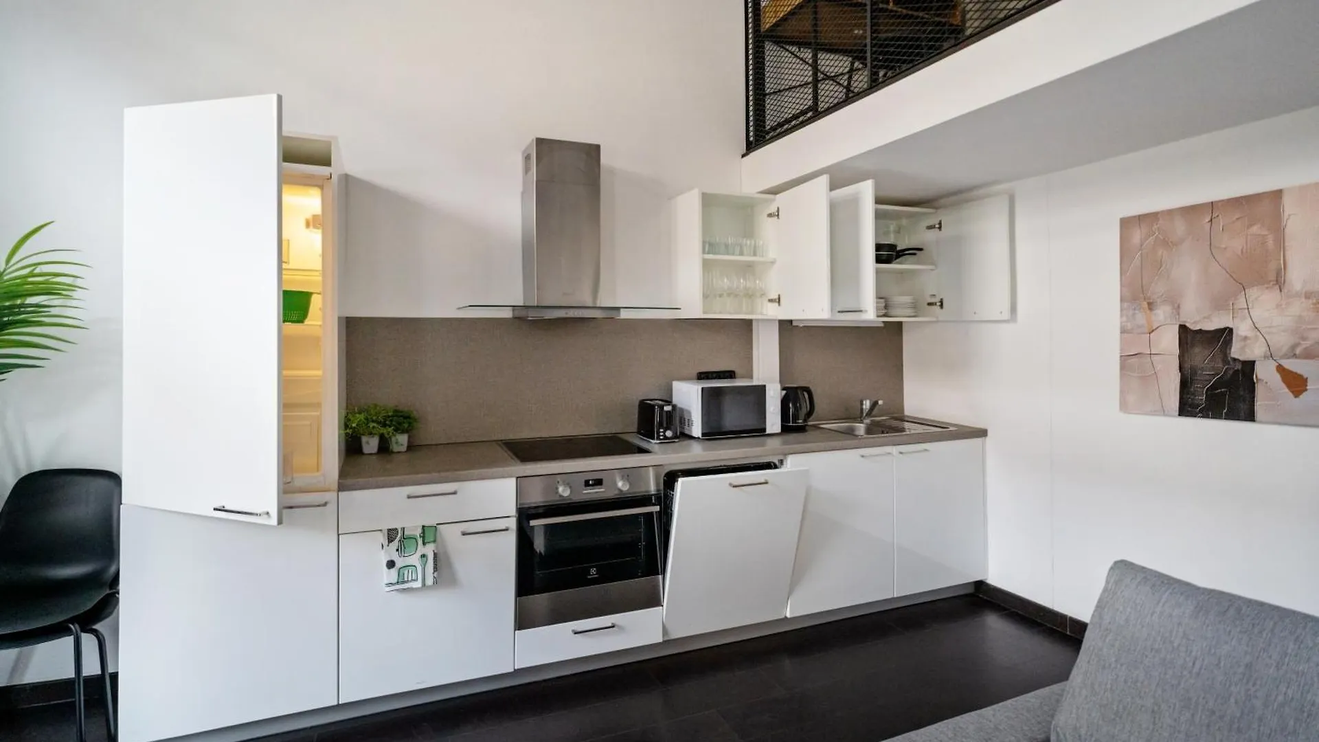Near Center Family Loft-Apartments Prag Lägenhet