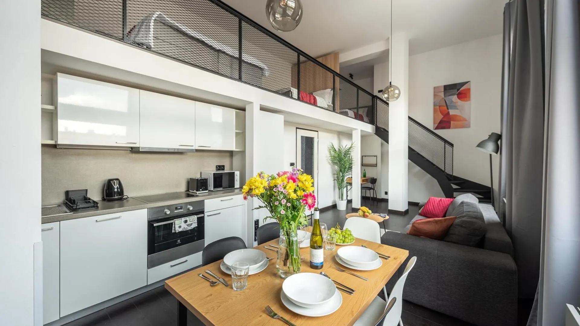 Апартаменты Near Center Family Loft-Apartments Прага