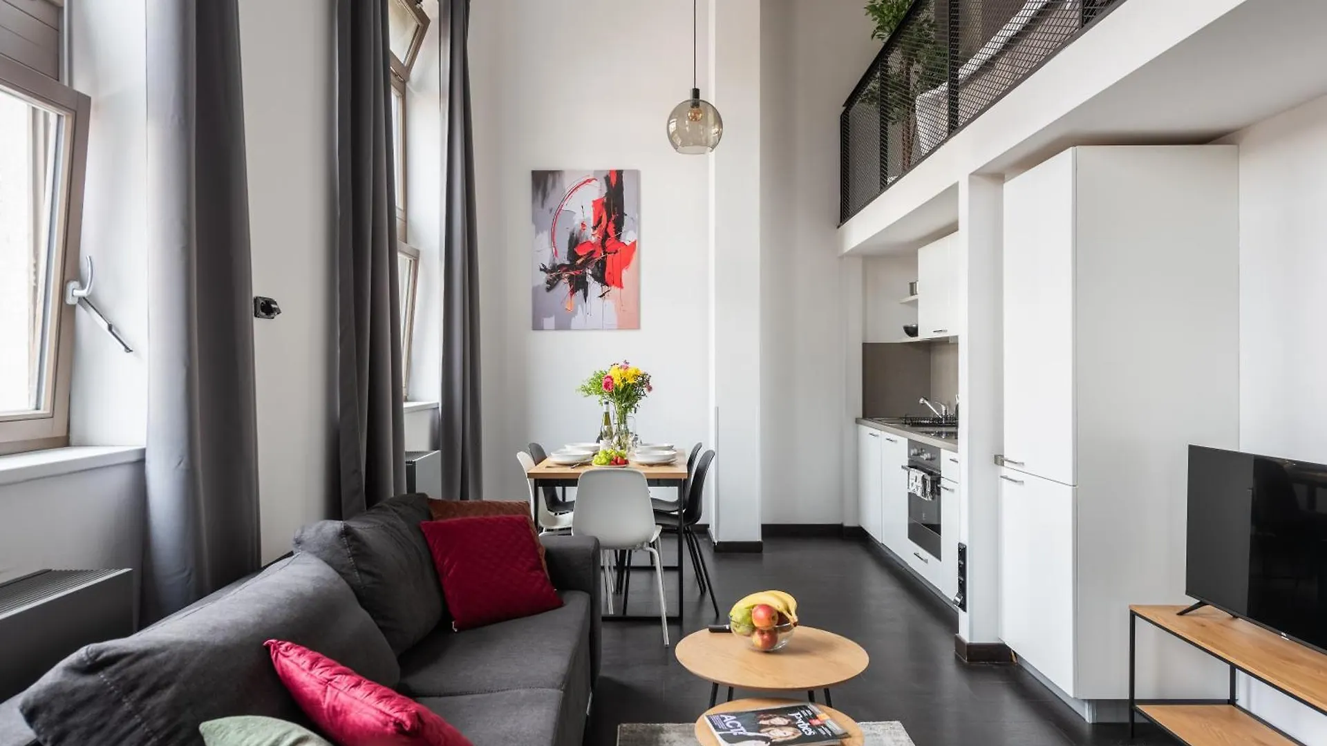 Near Center Family Loft-Apartments Прага Апартаменты